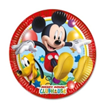[81840] 8 ASSIETTES MICKEY PLAYFUL