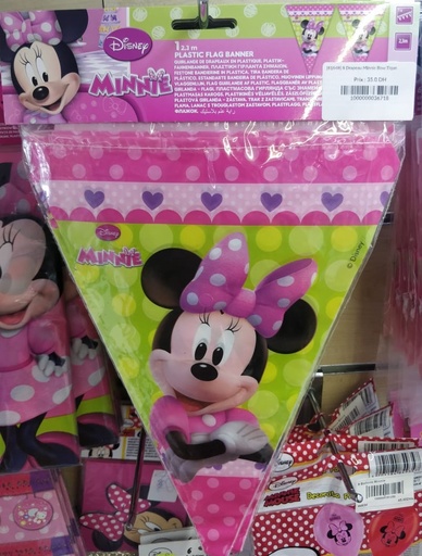 [81648] 8 Drapeau Minnie Bow Tique 
