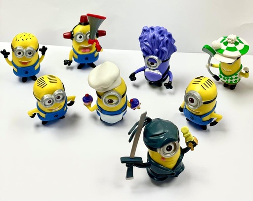 [FGU9] 8 figurines Minions