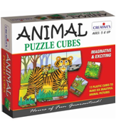 [0707] Animal Les Puzzles - Cubes