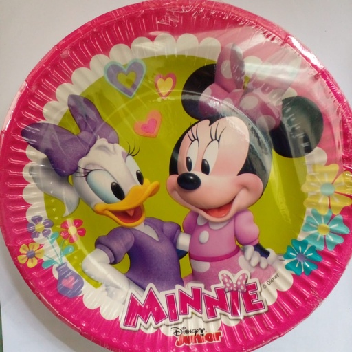 [87861] Assiette diam. 20 Minnie - happy helpers