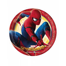 [121560] Assiette Spiderman 20 cm