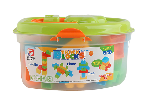 [HJ-3625] Blocs de construction 34 Pcs