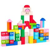 [AC7657] Blocs de construction éducatif bois 60 P