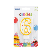 [63406] BOUGIE CHIFFRE N° 6
