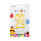 [63402/31062] BOUGIE CHIFFRE N°2