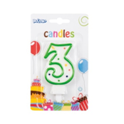 [63403] BOUGIE CHIFFRE N°3