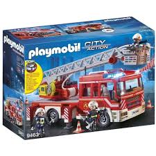 [9463] Camion De Pompiers Avec Échelle