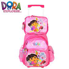 [DO2-0042AL] Cartable a roulette Dora Rose GM