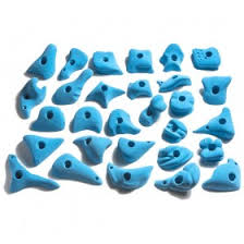 [AR02919] Prise d'escalade CB Pack 1 blue (50 holds)