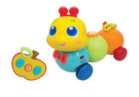 [WF-1140] Chenille télécommandée Wriggle 'N Giggle