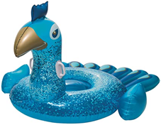 [41101] CHEVAUCHABLE PAON 198CM   
