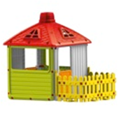 [3011-15] City House  With  Fence