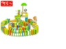 [2754TBE.7122] Domino Grenouille en Bois 100 Pcs