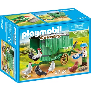 [70138] Enfant et poulailler