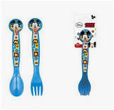 [19017] Ensemble 2 couverts Mickey