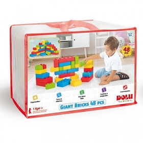 [5034] Grands Blocs de briques 48pcs