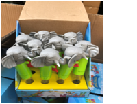 [AB100583] Jouet Bonbon éléphant 9P