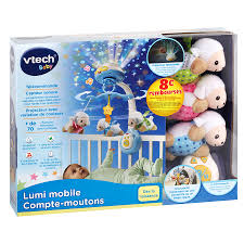 [VTC-503305] Lumi' mobile compte-moutons bleu