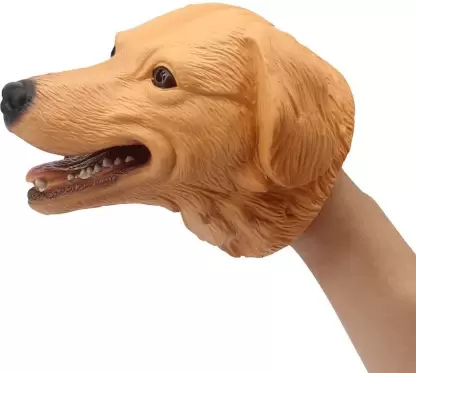 [B268-A18] Marionnette à main Chien