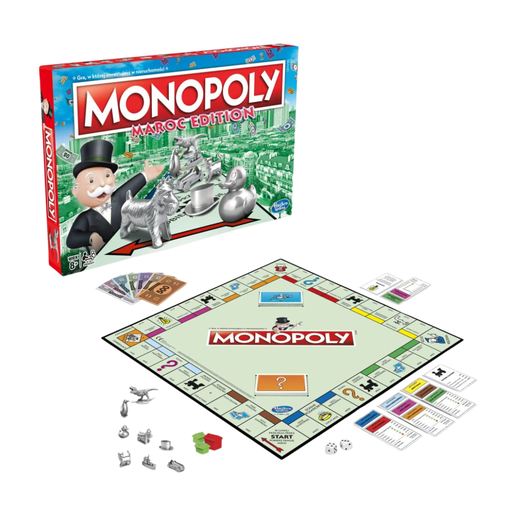 [C1009718] Monopoly Classique Maroc Edition