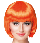 [85893] PERRUQUE  CABARET ORANGE