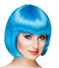 [85897] PERRUQUE CABARET ICY BLUE