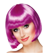 [85891] PERRUQUE CABARET MAUVE