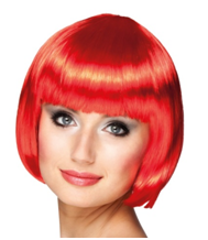 [85892] PERRUQUE CABARET ROUGE