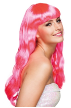 [85870] PERRUQUE CHIQUE ROSE
