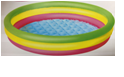 [51104] Piscine gonflable arc-en-ciel-1.02*25CM