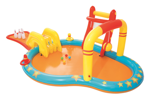 [53068] Aire de jeux Gonflable Champions 435*213*117 cm