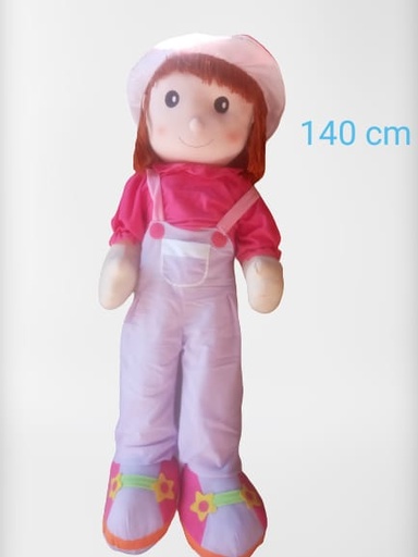 [A1124-1] Poupée chiffon fille