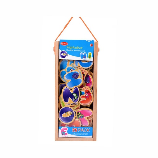 [TNWX-0668N] Puzzle en bois - les Alphabet