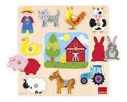 [GL-53025] Puzzle Silhouettes Ferme