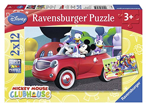 [7565] Puzzles 2x12p Mickey Minnie et leurs amis
