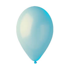 [090918] Sachet 100 ballons Bleu ciel 26cm