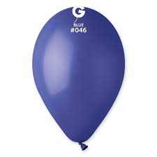 [094619] Sachet 100 ballons Bleu marine 26cm