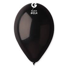 [091410] Sachet 100 ballons Noir