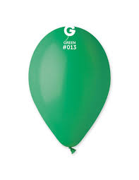 [091311] Sachet 100 ballons Vert 26 cm