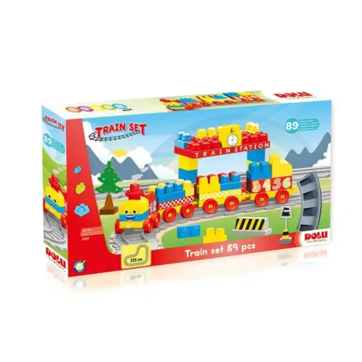 [5082] TRAIN SET 89 pcs