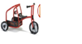 [070CJET.CJ55900-2] Tricycle bi-place pompier