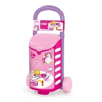 [2514] Unicorn trolley with kitchen set