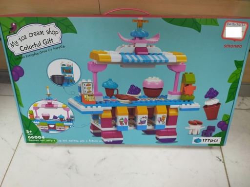 [19079097] Blocs de construction ice cream 177Pcs