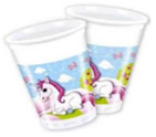 [P672] 10 Gobelets Unicorn