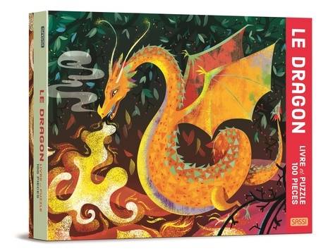 [9788830302990] Le dragon Livre et puzzle de 100 pièces