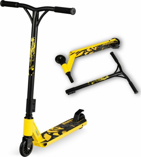 [AR04268] Trottinette acrobatique Qkids Ivo Jaune