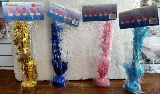 [SB-1] Support ballon hélium étoiles