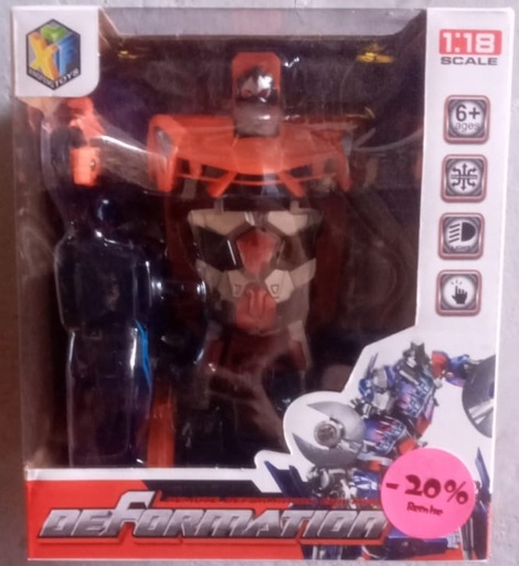[AY13680] Voiture Transformers Robot R/C