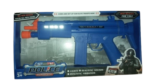 [KY04312] Mitraillette de police lumineuse